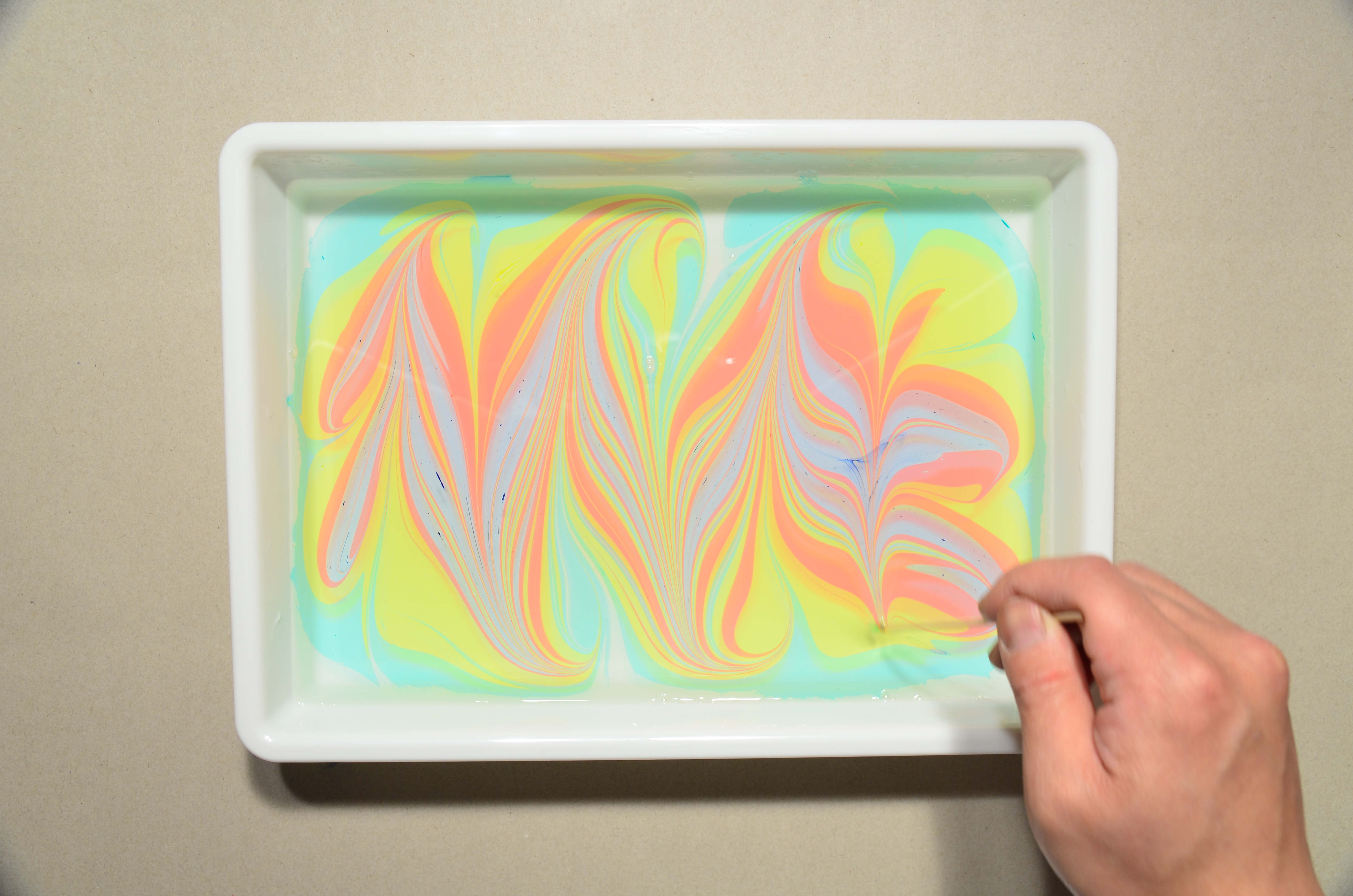 市場 マーブリングセット やさしい暮らし