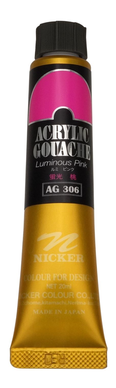 ＜Discontinued＞ アクリックガッシュ20ｍｌ　ＡＧ306ピンク